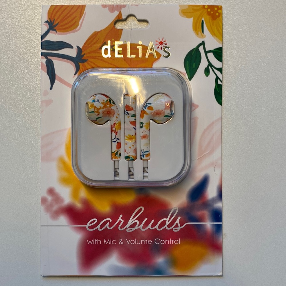 Floral Delia’s Headphones